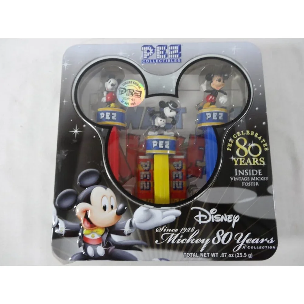 PEZ Collectibles Mickey 80 Years‎ Collection Limited Edition 2007